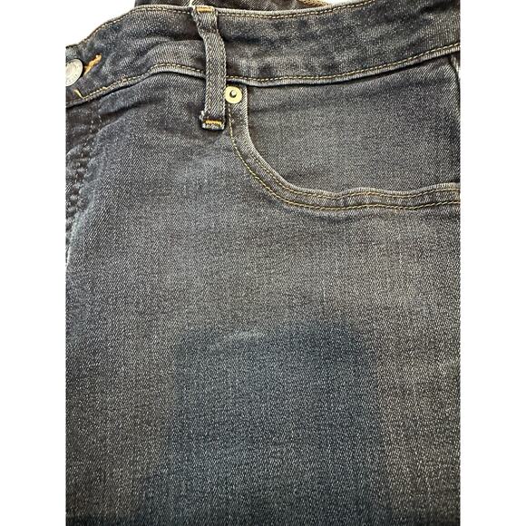 Everlane Dark Wash Stretch The Curvy High Rise Skinny Leg Jean Size 30 - Picture 3 of 12